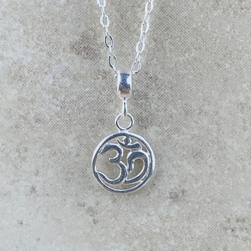 Om necklace ss